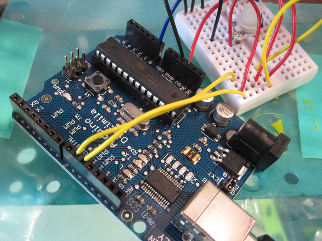 Image of Arduino board